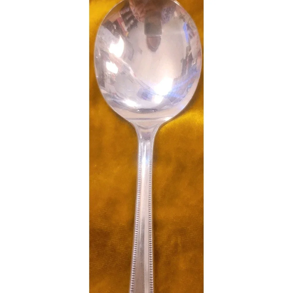 Oneida Silver Keswick 1881 AA Heavy Round Bowl Soup Spoon  7